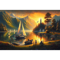 ART PUZZLE Puzzle Zlaté brehy 1000 dielikov