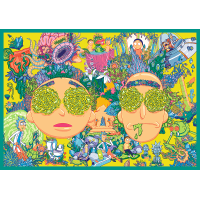 TREFL Puzzle Zvrátený svet Ricka a Mortyho 4x250 dielikov