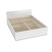 Posteľ PANAMA 200x140 cm - dub craft/biela
