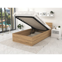 Posteľ PANAMA 200x90 cm - dub craft