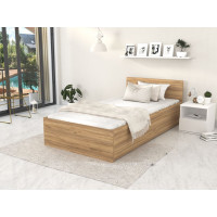 Posteľ PANAMA 200x90 cm - dub craft