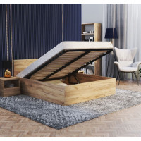 Posteľ PANAMA 200x140 cm - dub craft