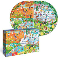 DODO Puzzle Počas celého roka 100 dielikov