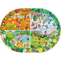 DODO Puzzle Počas celého roka 100 dielikov