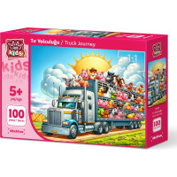 ART PUZZLE Puzzle Cesta truckom 100 dielikov