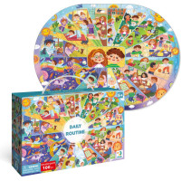 DODO Puzzle Denná rutina 100 dielikov