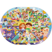 DODO Puzzle Denná rutina 100 dielikov