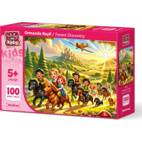 ART PUZZLE Puzzle Lesné dobrodružstvo 100 dielikov