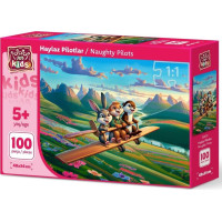 ART PUZZLE Puzzle Odvážni piloti 100 dielikov