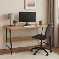 Písací stôl GRENEN MODERN OAK - dub/čierny