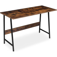 Písací stôl GRENEN RUSTIC - starený dub/čierny