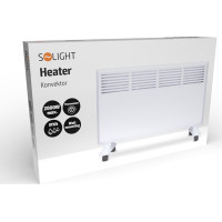 Solight teplovzdušný konvektor 2000W, nastaviteľný termostat