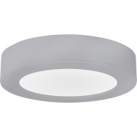 Solight LED mini panel kúpeľňový 2v1, 3CCT, podhľadový / prisadený, 18W, 1530lm, IP54, strieborná, okrúhly