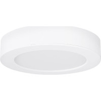 Solight LED mini panel kúpeľňový 2v1, 3CCT, podhľadový/prisadený, 18W, 1530lm, IP54, biela, okrúhly