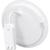 Solight LED mini panel kúpeľňový 2v1, 3CCT, podhľadový/prisadený, 18W, 1530lm, IP54, biela, okrúhly