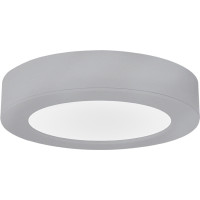 Solight LED mini panel kúpeľňový 2v1, 3CCT, podhľadový / prisadený, 24W, 2040lm, IP54, strieborná, okrúhly