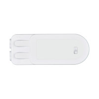 Solight LED mini panel kúpeľňový 2v1, 3CCT, podhľadový / prisadený, 24W, 2040lm, IP54, strieborná, okrúhly