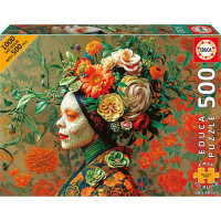 EDUCA Puzzle Kráľovná jašterov 500 dielikov