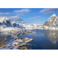 BLUEBIRD Puzzle Lofotský fjord 500 dielikov
