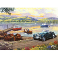 RAVENSBURGER Puzzle Objavovanie krás jazier 500 dielikov