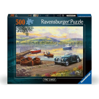RAVENSBURGER Puzzle Objavovanie krás jazier 500 dielikov