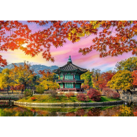 CASTORLAND Puzzle Palác Gyeongbokgung, Južná Kórea 500 dielikov