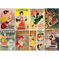 GRAFIKA Puzzle Plagáty Georgesa Meuniera 1500 dielikov
