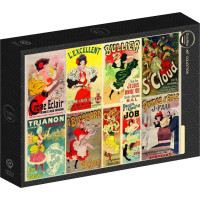 GRAFIKA Puzzle Plagáty Georgesa Meuniera 1500 dielikov
