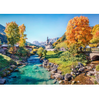 BLUEBIRD Puzzle Jeseň v Ramsau 500 dielikov