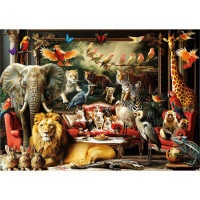 EDUCA Puzzle Zvieracie sídlo 1500 dielikov