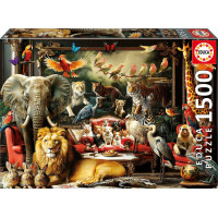 EDUCA Puzzle Zvieracie sídlo 1500 dielikov