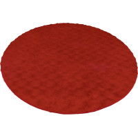 Kusový koberec Diamond Cut 800 Red kruh