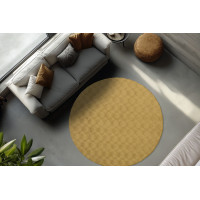 Kusový koberec Diamond Cut 800 Honey kruh