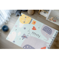 Detský kusový koberec Magic Kids ML 105 Cute Elephant