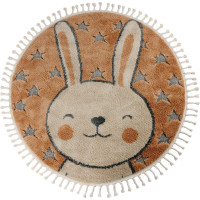 Detský kusový koberec My Fano 390 Rabbit kruh