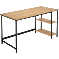 Písací stôl FALUN MODERN OAK - dub/čierny