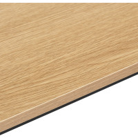 Písací stôl FALUN MODERN OAK - dub/čierny