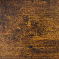 Písací stôl FALUN RUSTIC - starený dub/čierny