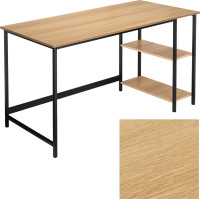 Písací stôl FALUN MODERN OAK - dub/čierny