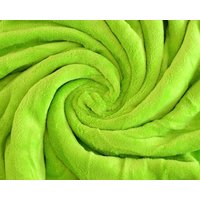 Obojstranná deka Coral - svetlo zelená
