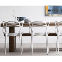 Dizajnová stolička Aspen - šedá