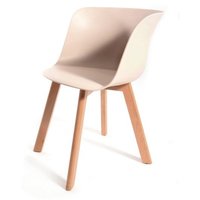 Dizajnová stolička Grand - cappucino