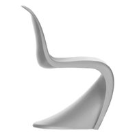 Dizajnová stolička Panteón - šedá
