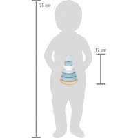 small foot Nasadzovanie na tyč Veža modrá