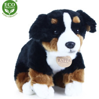 Rappa Plyšový pes bernský salašnícky sediaci 25 cm ECO-FRIENDLY