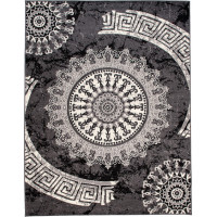 Kusový koberec TAPIS Rosette - tmavo šedý, 250x300 cm