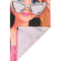 Detská rýchloschnúca osuška BARBIE 70x140 cm