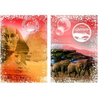GRAFIKA Puzzle Cesta okolo sveta: Egypt a Kenya 1000 dielikov