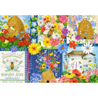 BLUEBIRD Puzzle Včielky a včelie úle 1000 dielikov