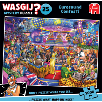 JUMBO Puzzle WASGIJ Mystery 25: Súťaž Eurosound 1000 dielikov